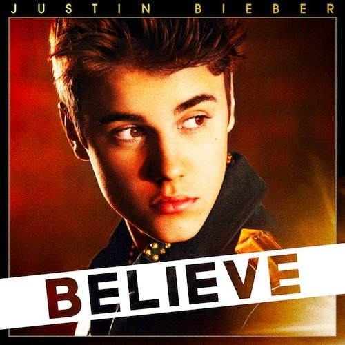 Justin Bieber - Believe album cover