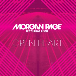 Morgan Page featuring Lissie - "Open Heart" single cover artwork