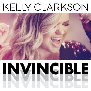 Kelly Clarkson - "Invincible" single cover artwork