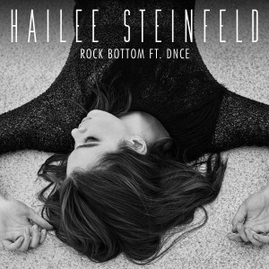 Hailee Steinfeld featuring DNCE - "Rock Bottom" single cover artwork